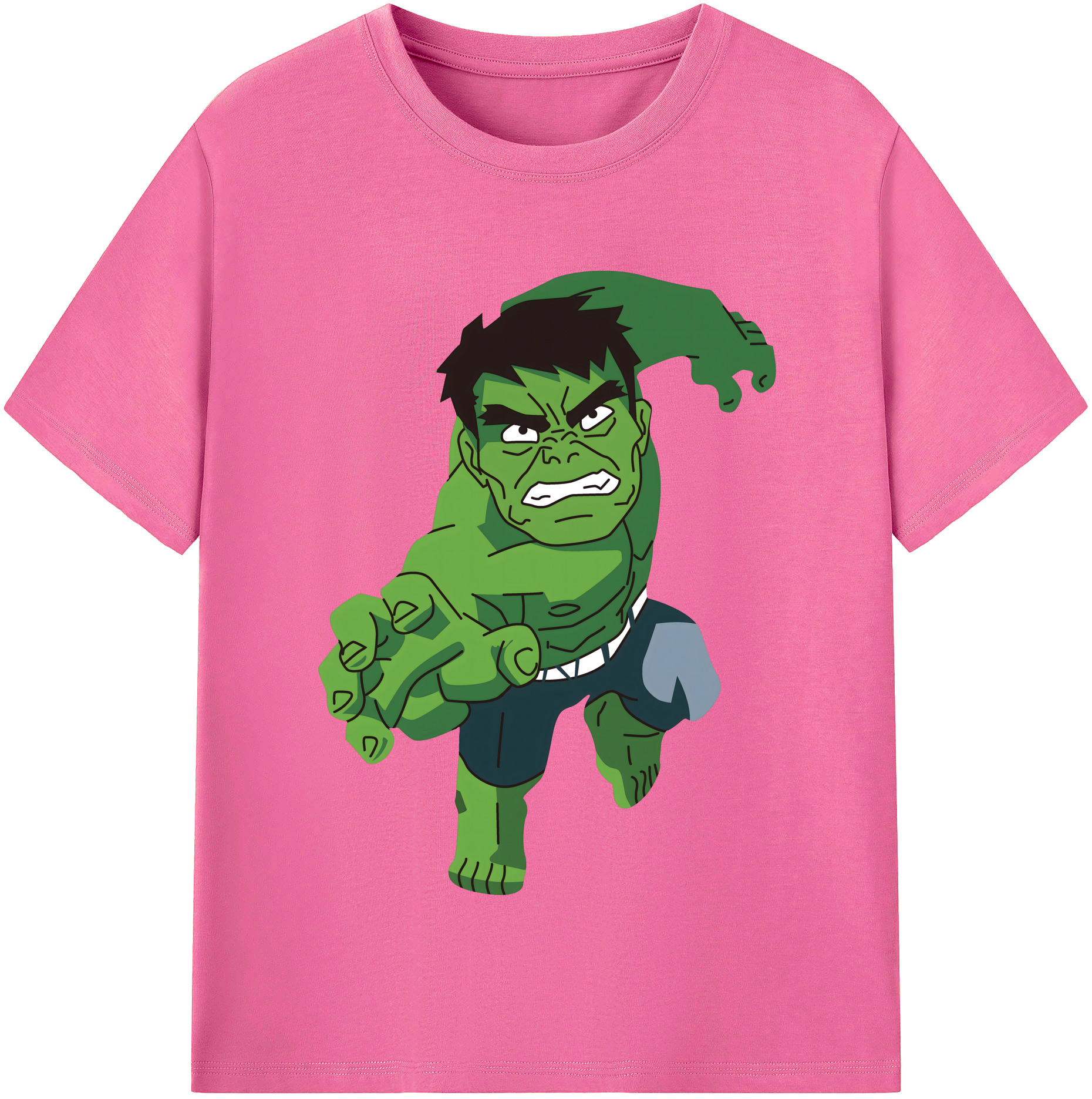 （画像用） アベンジャーズ The Avengers レディースカジュアルプリントTシャツ（綿100％）